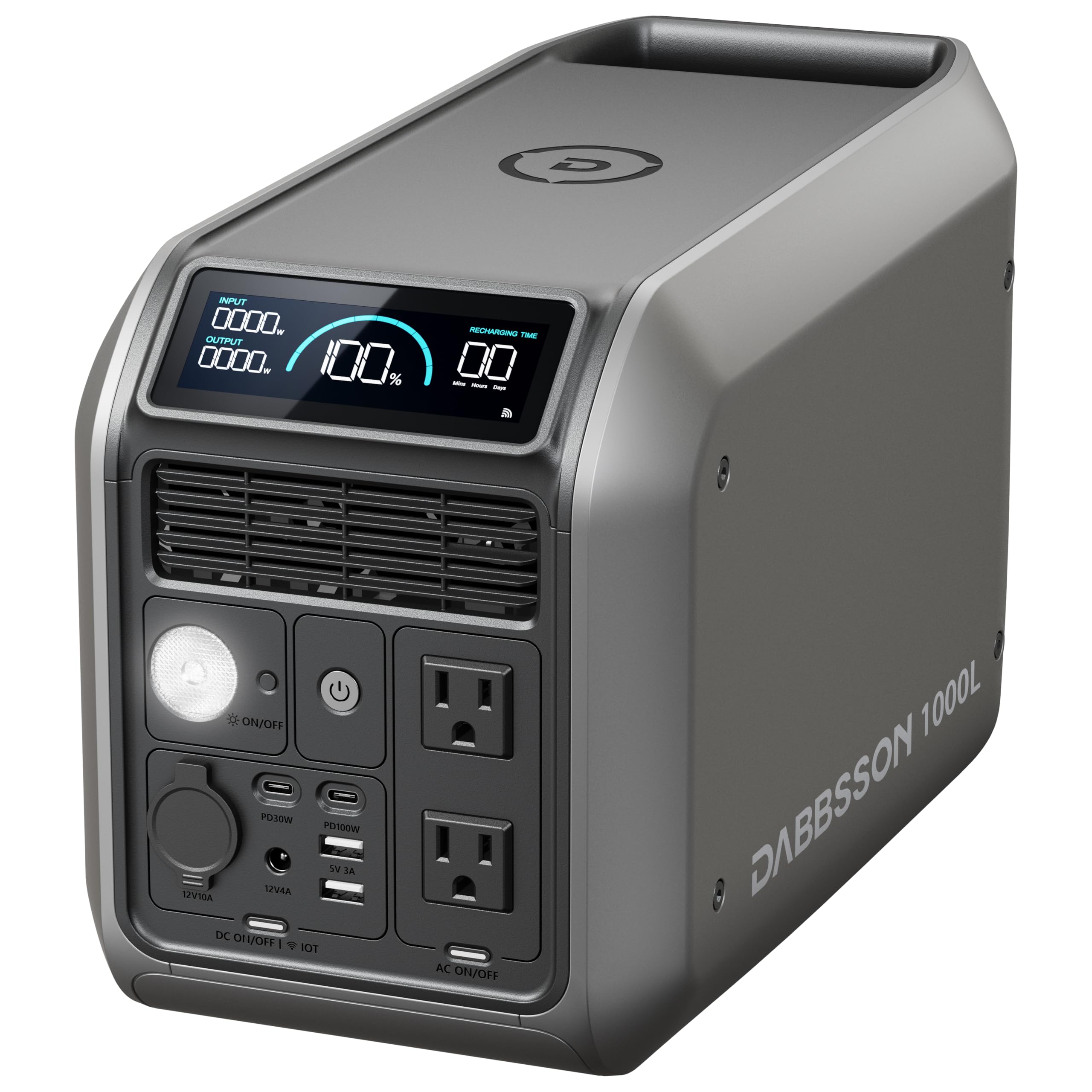 Amazon.co.jp: 【最軽量の1KWh電源】Dabbsson ポータブル電源 1000L